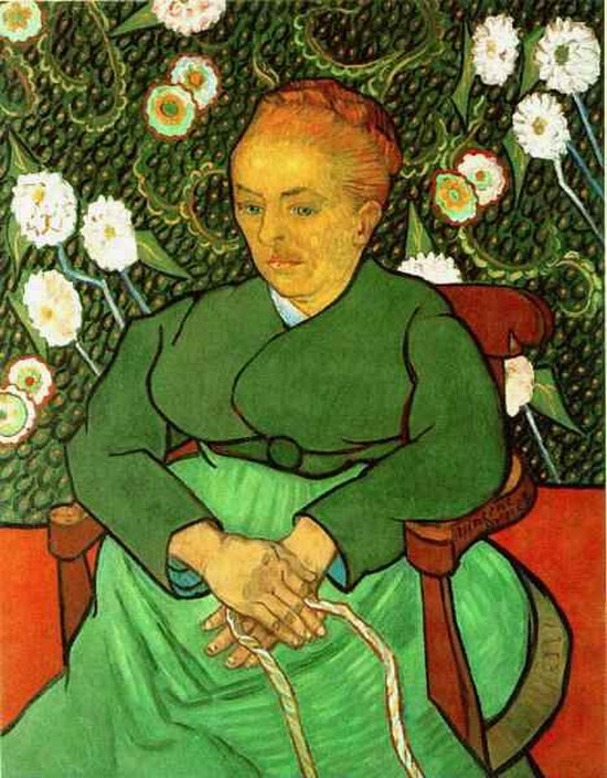 La berceuse (Augustine Roulin) 1 - Vincent Van Gogh