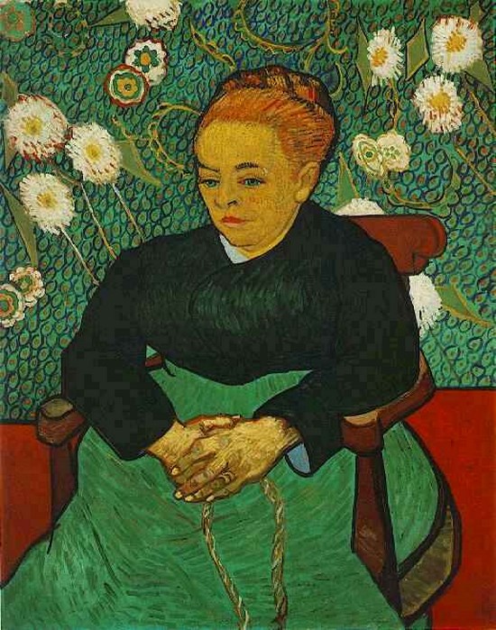 La berceuse (Augustine Roulin) 2 - Vincent Van Gogh