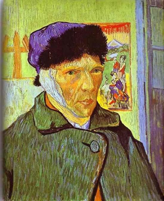 Portrait à l'oreille coupée - Vincent Van Gogh