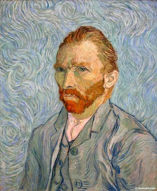 Autoportrait 1889 - Vincent Van Gogh