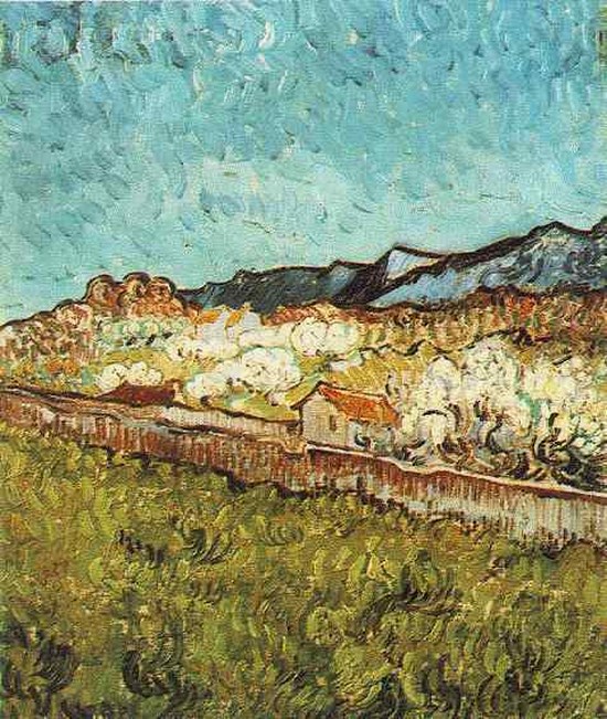 Aux pieds des montagnes - Vincent Van Gogh
