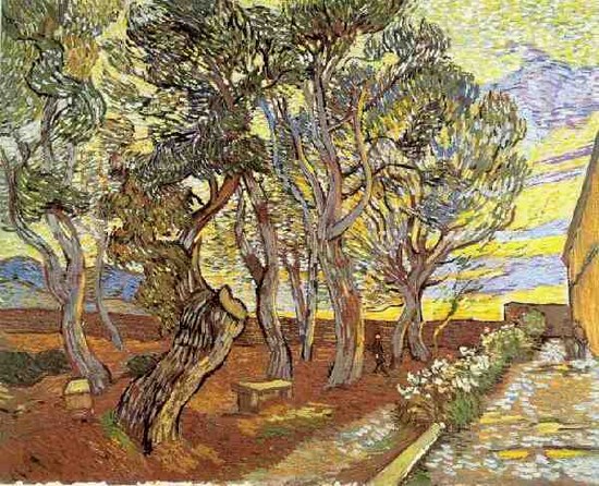 Jardin de l'hôpital Saint-Paul 3 - Vincent Van Gogh