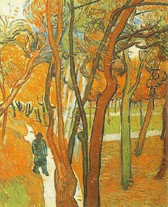 Les feuilles tombantes - Vincent Van Gogh