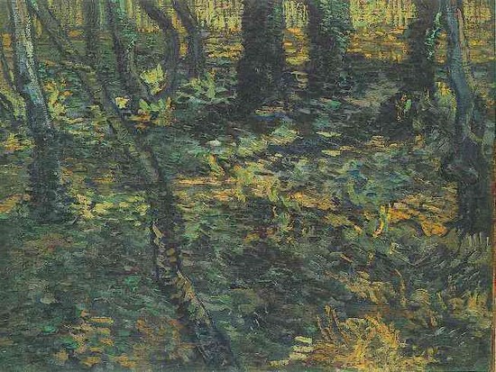 Lierre en sous-bois - Vincent Van Gogh
