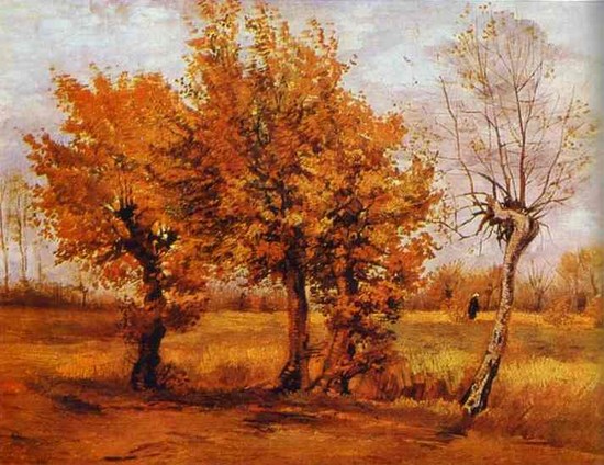 Paysage d'Automne - Vincent Van Gogh