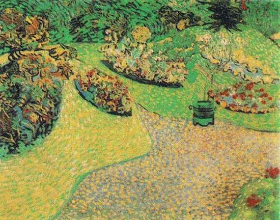 Jardin à Auvers - Vincent Van Gogh
