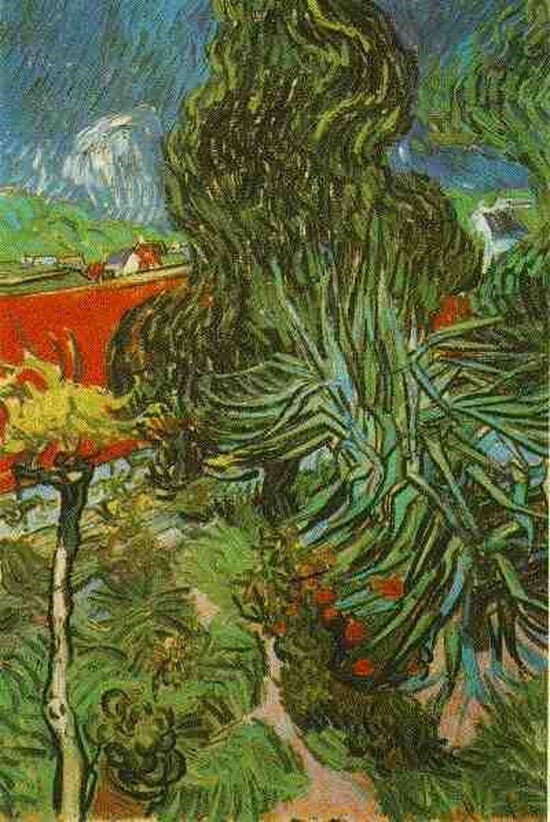 Le jardin du docteur Gachet à Auvers - Vincent Van Gogh
