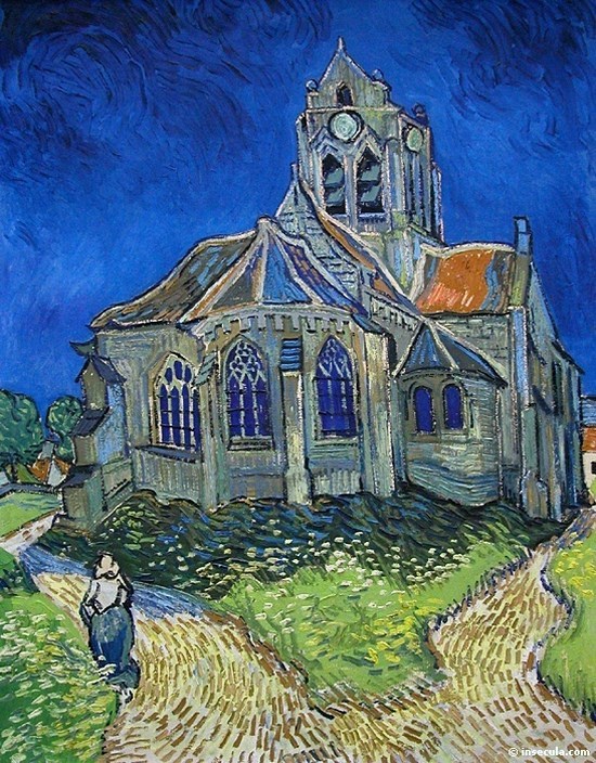 L'église d'Auvers-sur-Oise - Vincent Van Gogh