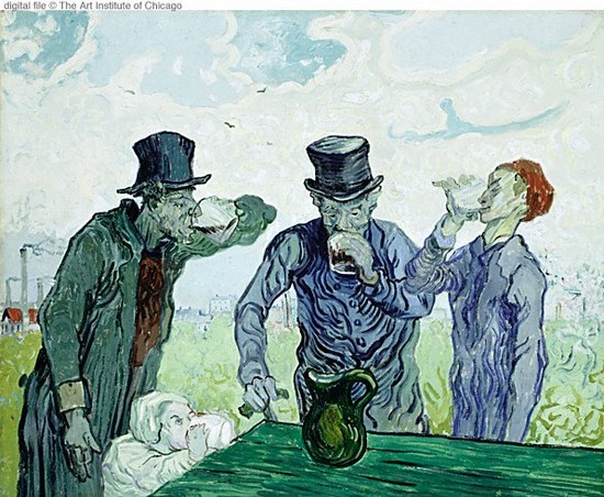 Les buveurs - Vincent Van Gogh