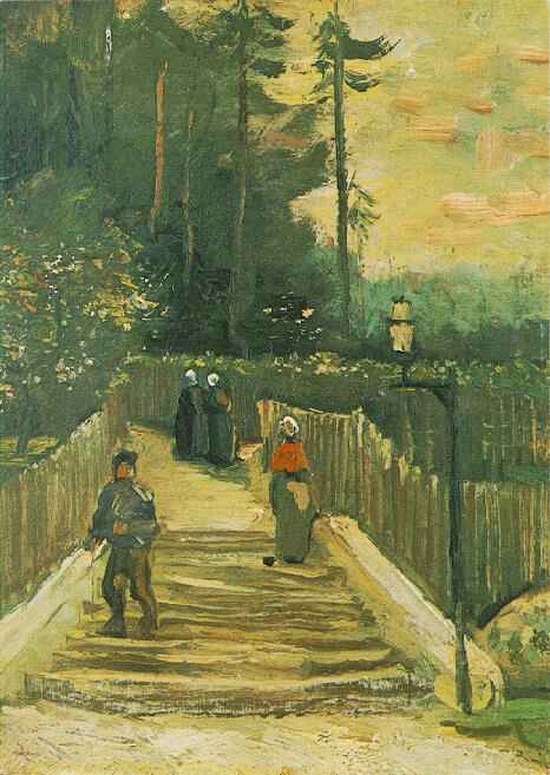 Chemin de Montmartre - Vincent Van Gogh