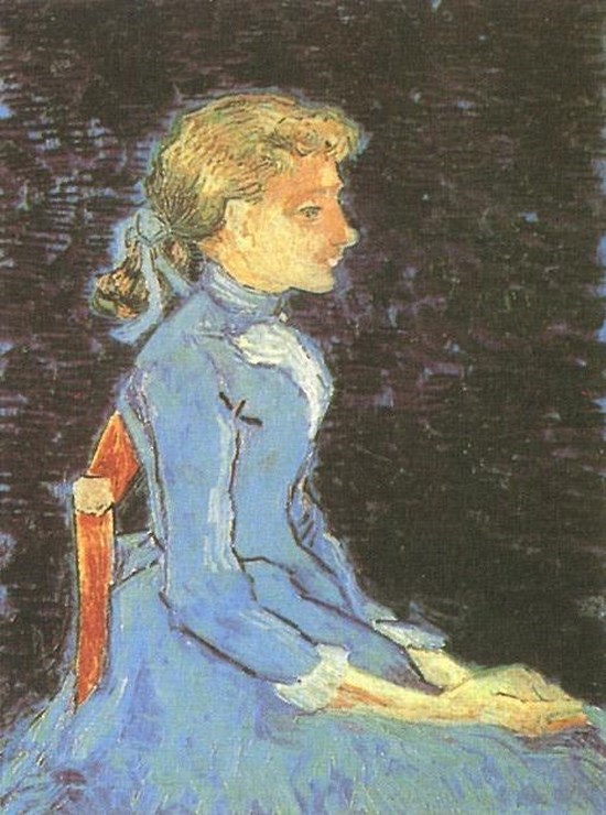 Portrait d'Adeline Ravoux 1 - Vincent Van Gogh