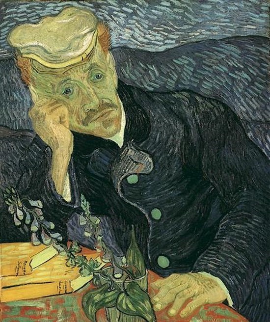 Portrait Du Docteur Paul Gachet Van Gogh Peintures Tableaux Dessins