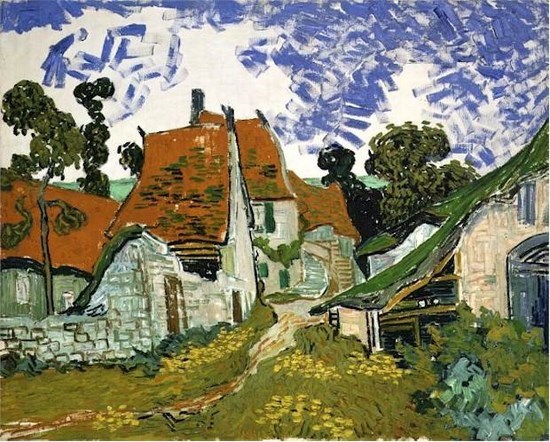 Rue d'Auvers - Vincent Van Gogh