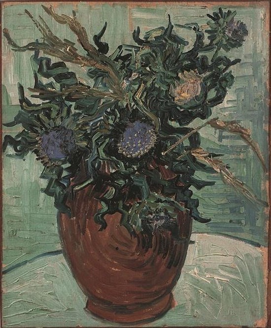 Vase et fleurs 1 - Vincent Van Gogh