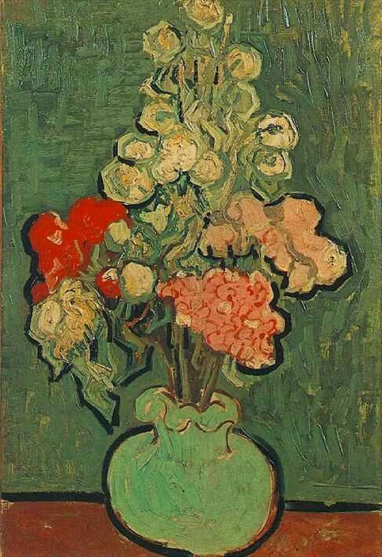 Vase et fleurs 2 - Vincent Van Gogh