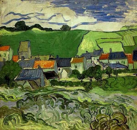 Vue d'Auvers-sur-Oise - Vincent Van Gogh