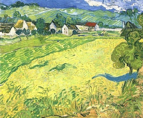 Vue de Vessenots près d'Auvers - Vincent Van Gogh
