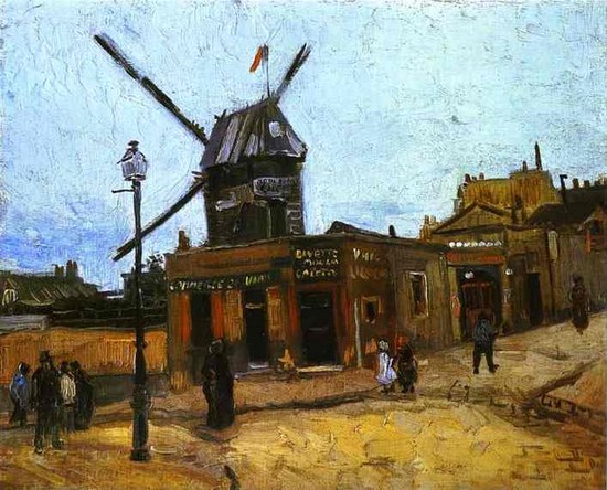 Le moulin de la Galette 1 - Vincent Van Gogh