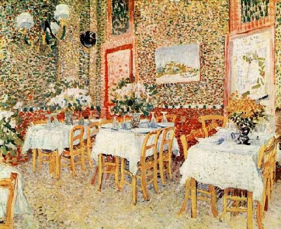 Intérieur d'un restaurant - Vincent Van Gogh
