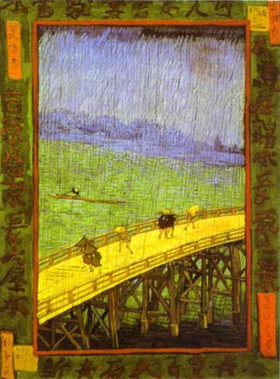 Japonaiserie 1 - Vincent Van Gogh