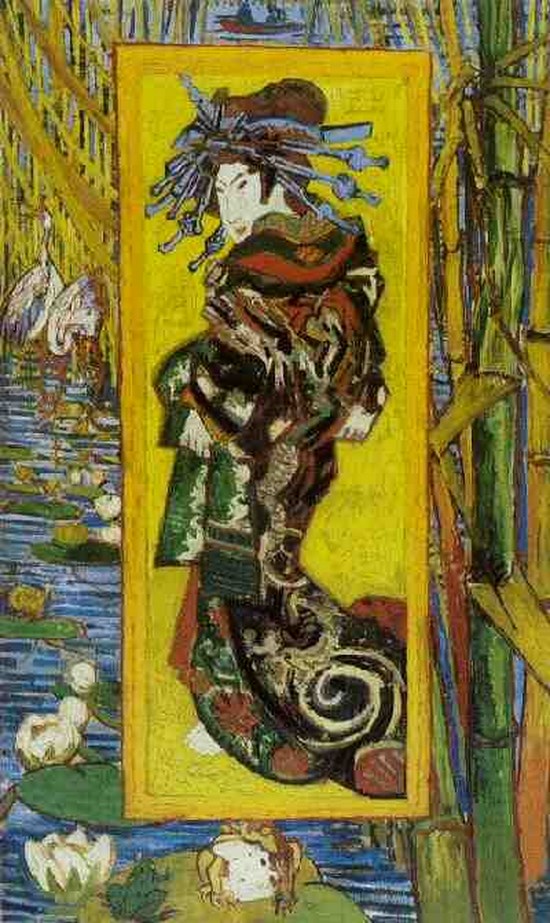 Japonaiserie 3 - Vincent Van Gogh