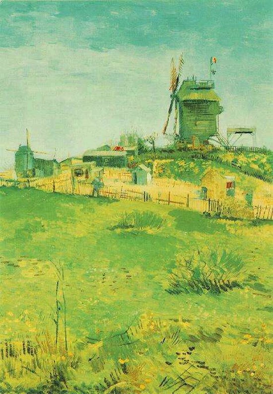 Le moulin de la galette - Vincent Van Gogh