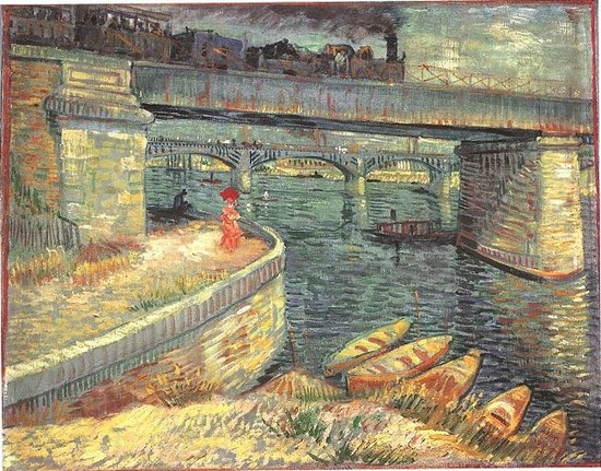 Pont sur la Seine à Asnières - Vincent Van Gogh
