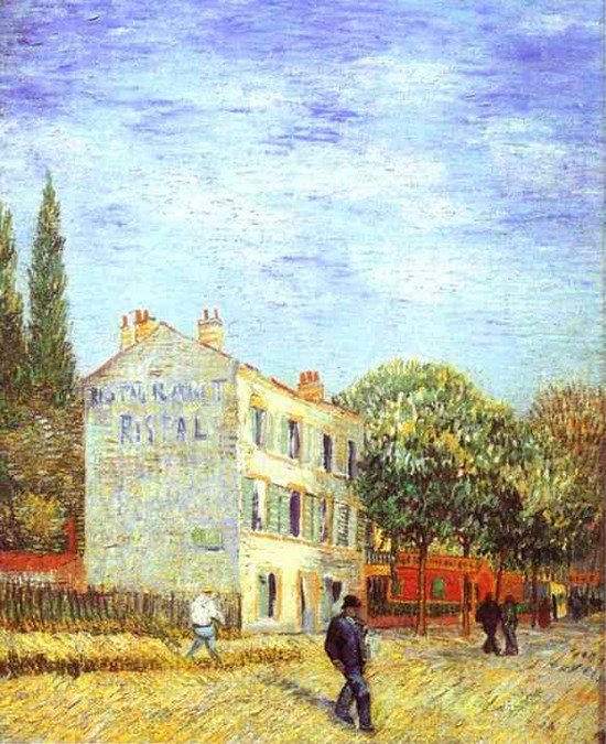 Restaurant Rispal à Asnières - Vincent Van Gogh
