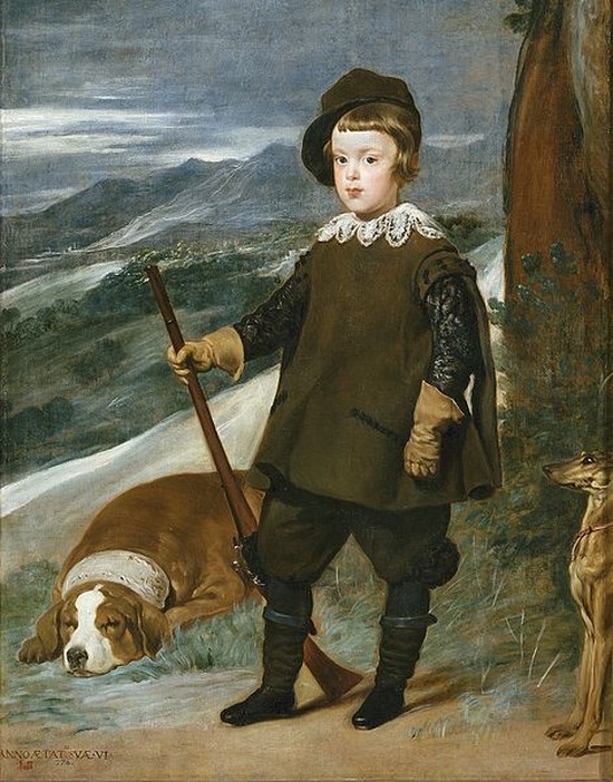 Le prince Baltasar Carlos, chasseur - Diego Vélasquez