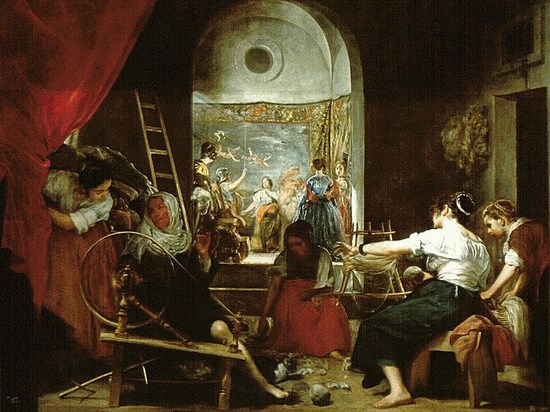 La fable d'Aracrié, ou les fileuses - Diego Vélasquez