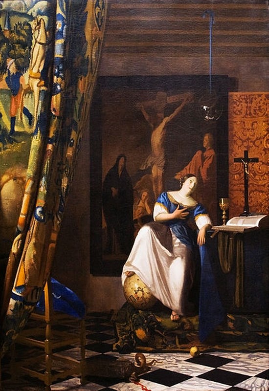 L'allégorie de la foi - Johannes Vermeer