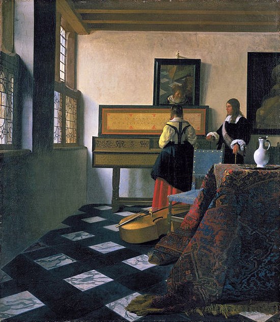 La leçon de musique - Johannes Vermeer
