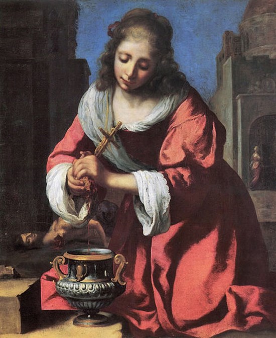 Sainte Praxède - Johannes Vermeer