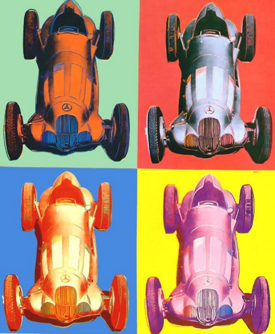 Ben racing car - Andy Warhol