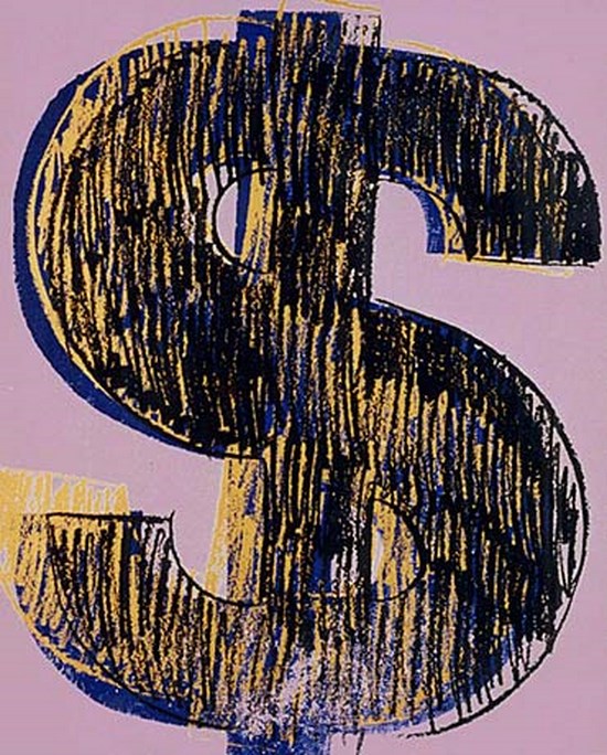 Dollar sign 2 - Andy Warhol