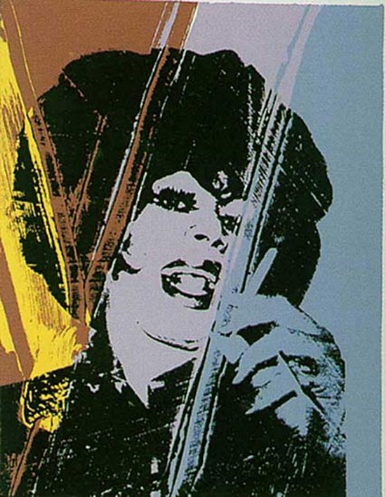 Drag queen - Andy Warhol