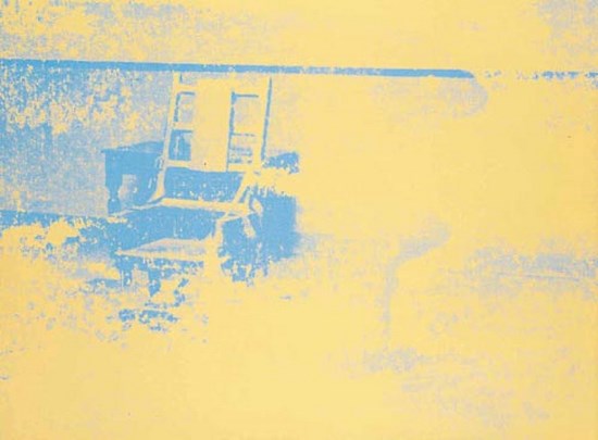 Electric chair 1 - Andy Warhol