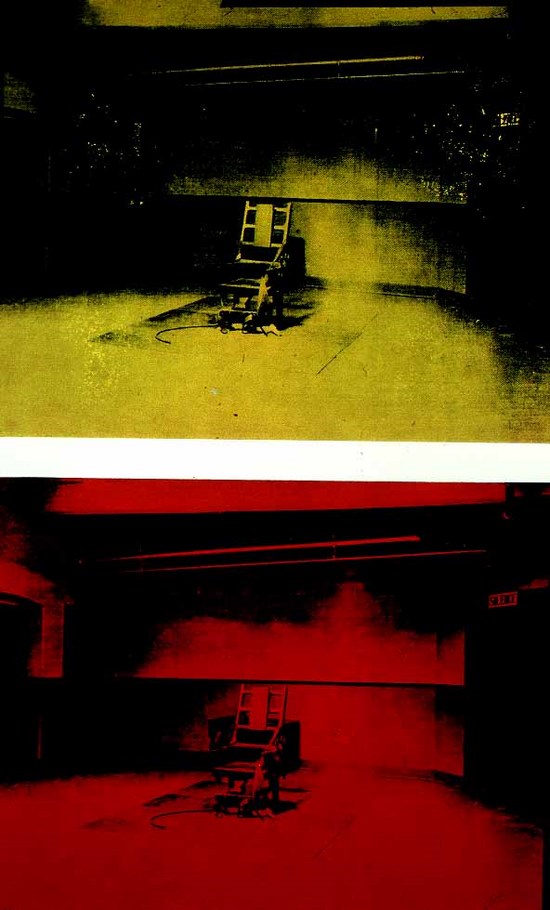 Electric chairs - Andy Warhol