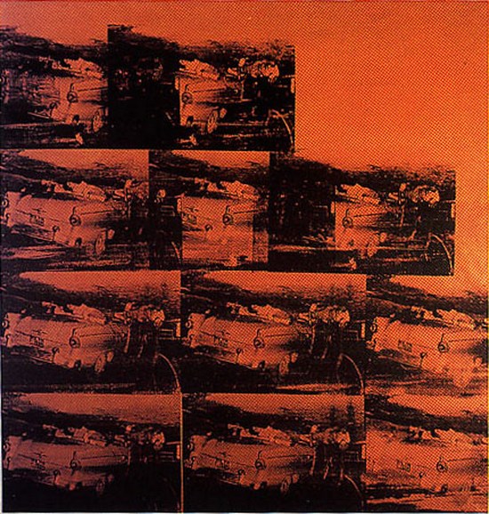 Five deaths eleven times in Orange - Andy Warhol