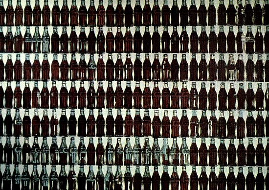 Green Coca-cola bottles - Andy Warhol