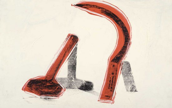 Hammer and sickle - Andy Warhol