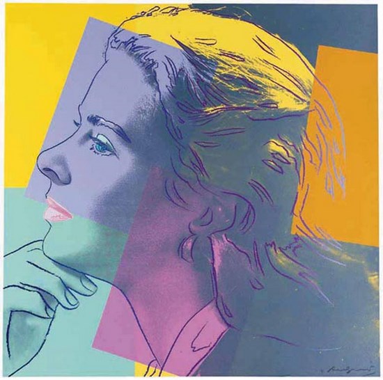 Ingrid Bergman (as herself) 1 - Andy Warhol
