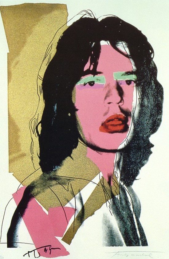 Mick Jagger 3 - Andy Warhol